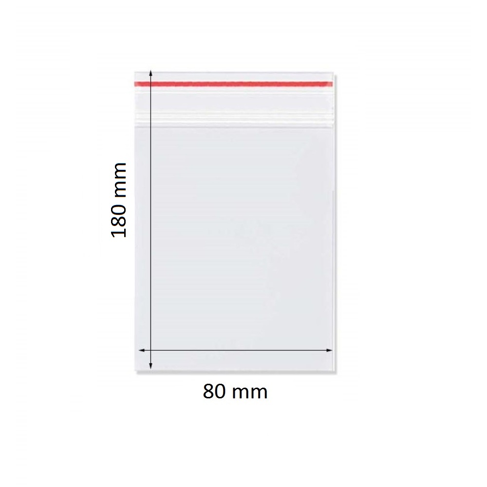 Set 100 Pungi PREMIUM Transparente cu Fermoar, 80x180 mm, Grosime Folie 50 Microni, Punga Ziplock Transparenta cu Sistem de Resigilare, Pungi cu Inchidere, Set Pungi cu Fermoar 80x180 mm, Pungi Ziplock Set, Pungi Plastic cu Autoinchidere