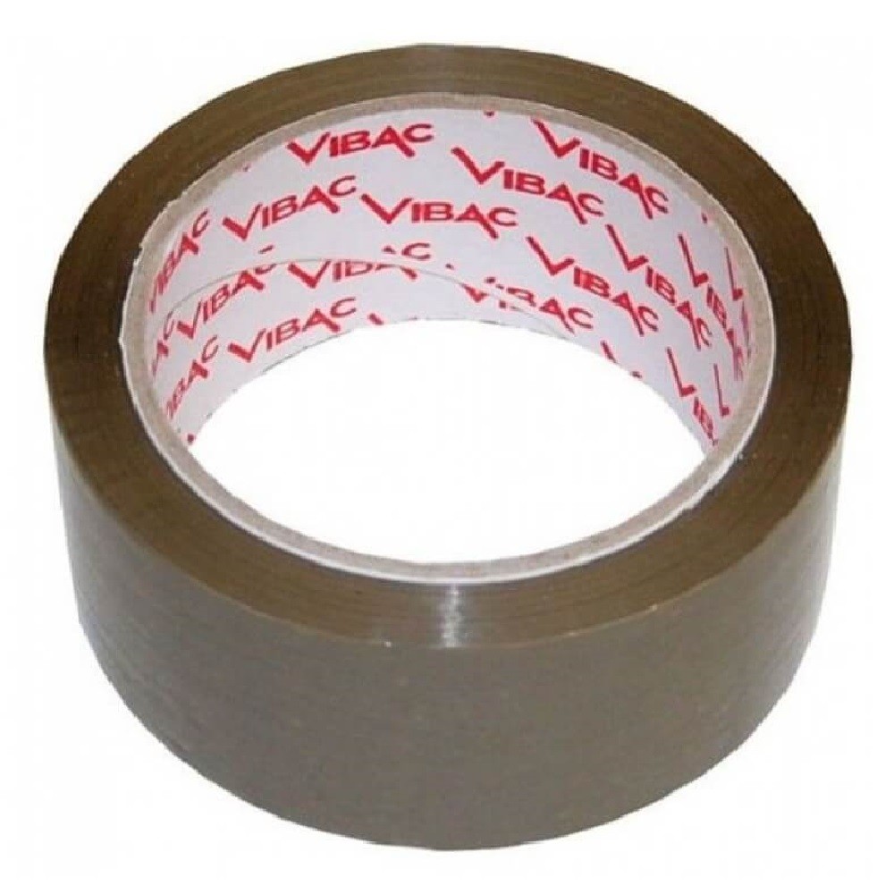 Banda Adeziva VIBAC Solvent, 48mm x 60m, Benzi Maro pentru Ambalare   5,90 lei 