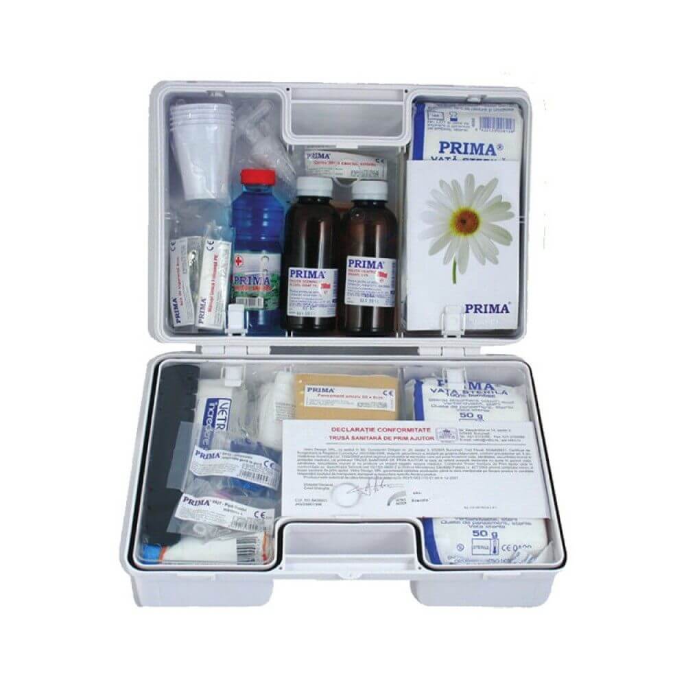 Trusa Medicala de Prim Ajutor, Detasabila, Fixare pe Perete, Avizata MS, Valabilitate 24 Luni, Trusa Sanitara de Prim Ajutor pentru Perete, Trusa de Prim Ajutor Detasabila, Truse Medicale de Prim Ajutor, Truse Medicale, Truse Prim Ajutor, Truse Sanitare