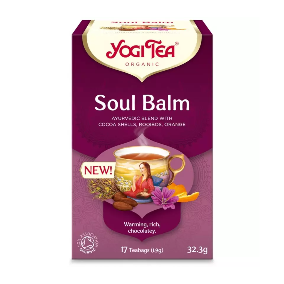 Ceai Bio Soul Balm 17 Pliculete A 1,9 G (32,3 G) Yogi Tea