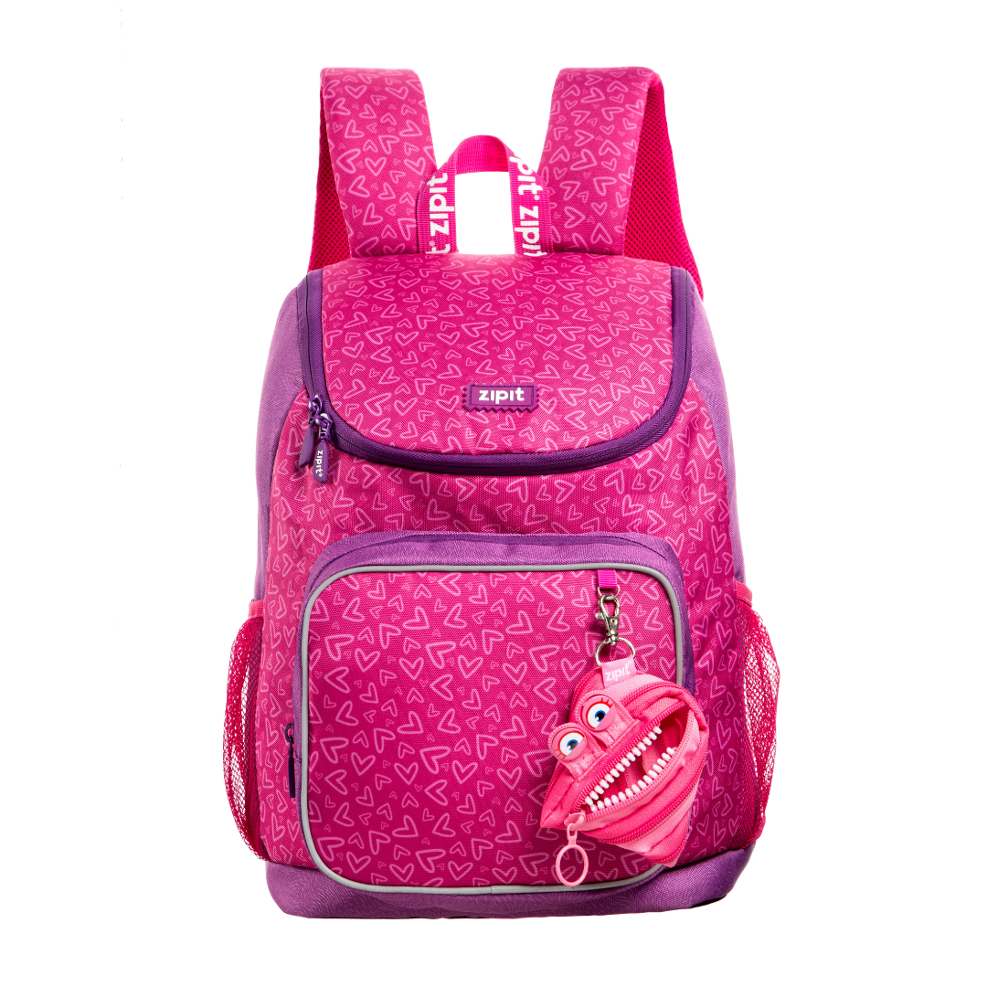 Rucsac Zipit Wildlings - Roz Deschis