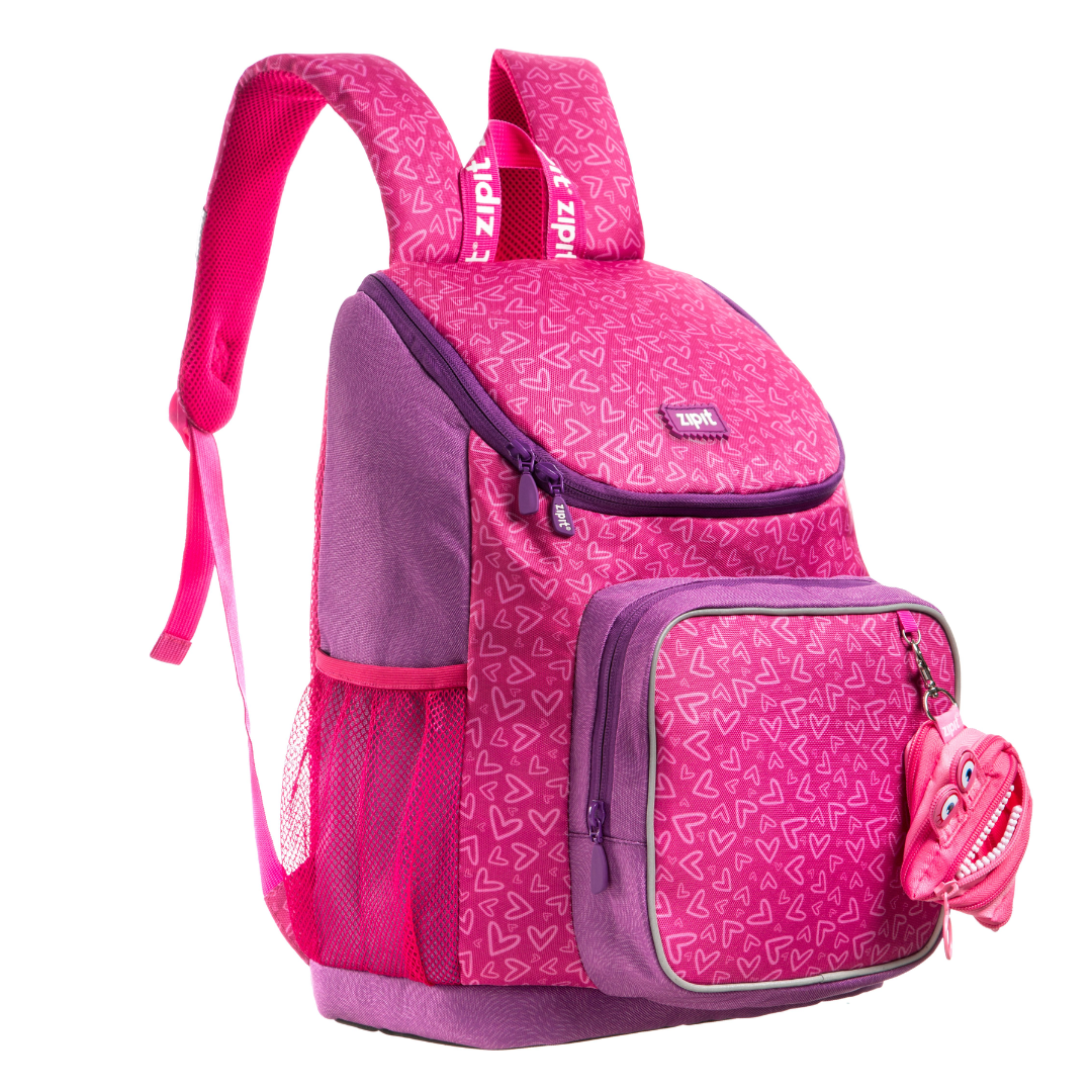 Rucsac Zipit Wildlings - Roz Deschis