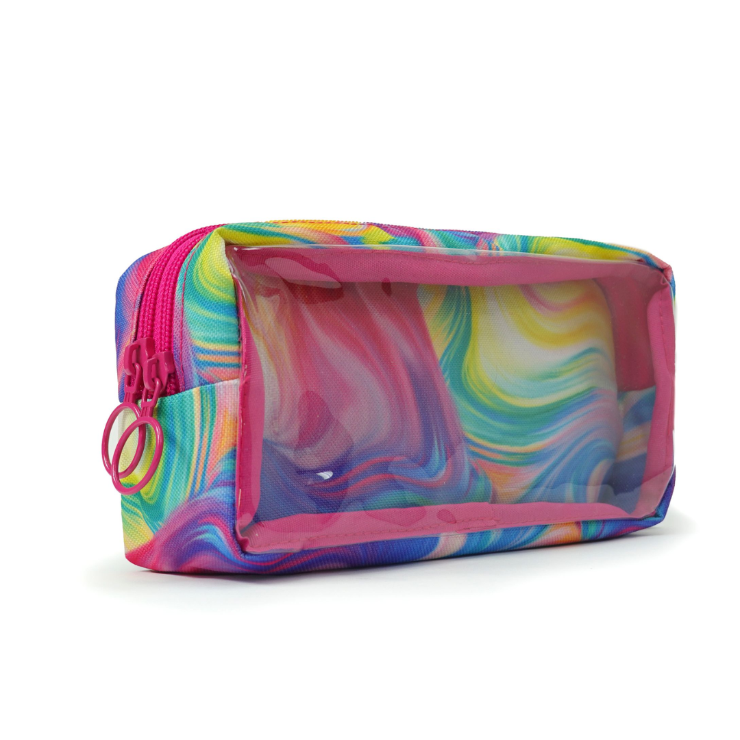 Penar Cu Fermoar Zipit Half & Half, Cu 2 Buzunare - Rainbow Glow