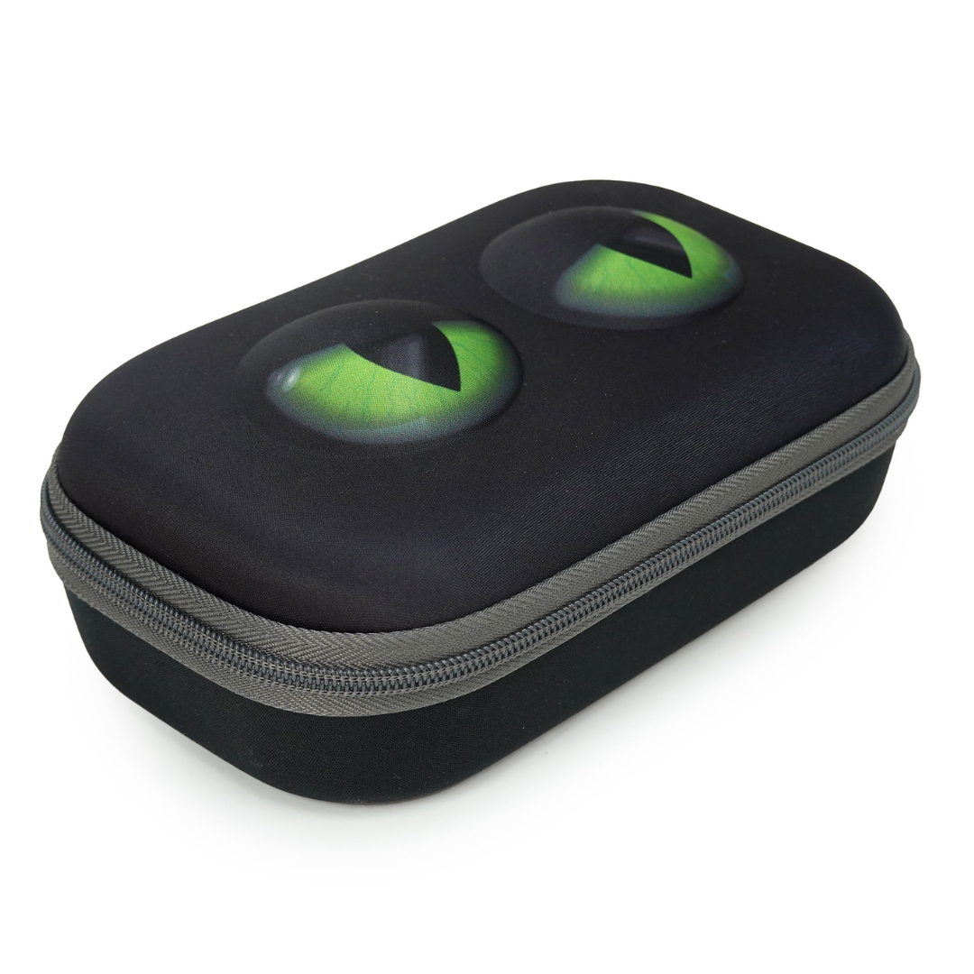 Penar Cu Fermoar Zipit Creatures Storage Box - Green Eyes