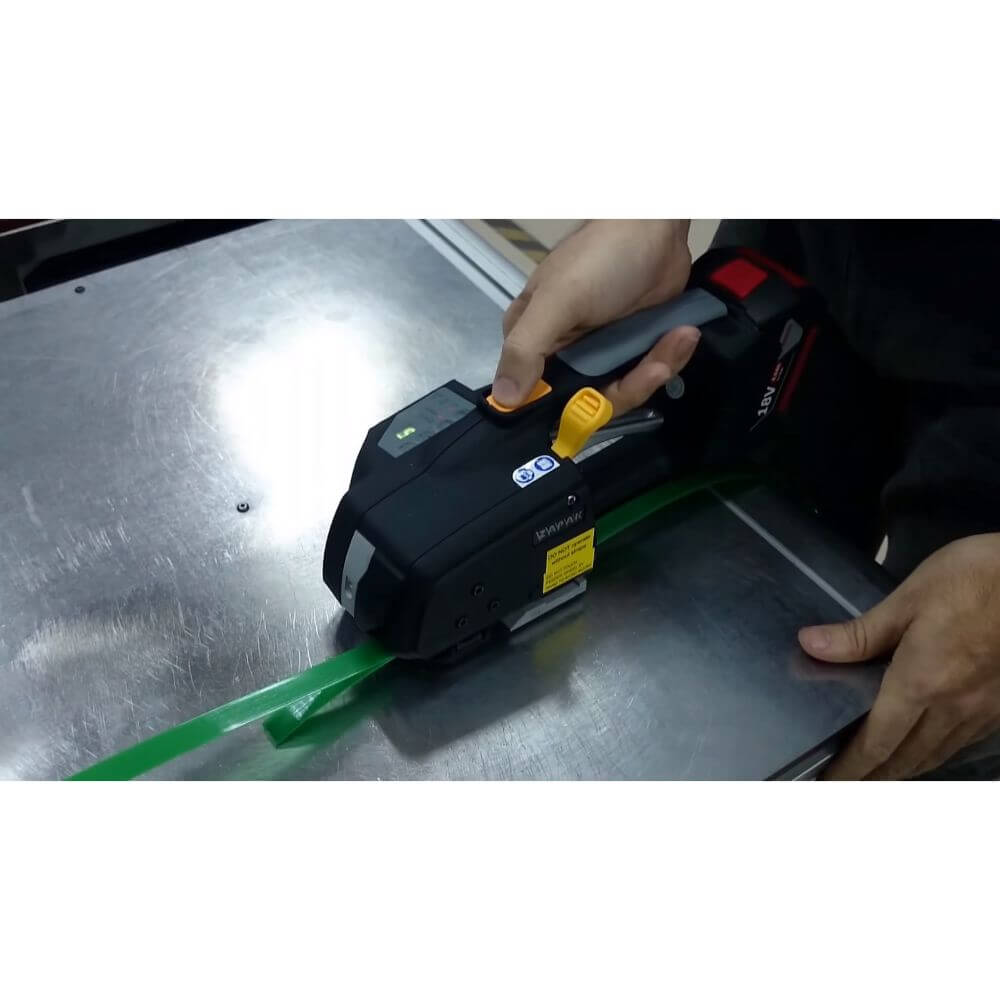 Aparat Zapak, Legat Banda PP si PET, 2500N (250 KGS) Forta Maxima de Strangere, Acumulator de 4.0 Ah, Masina Zapak, Zapak ZP93B, Aparat Legat Banda PP, Aparat Legat PP, Aparat Legat Banda PET, Aparat Legat PET